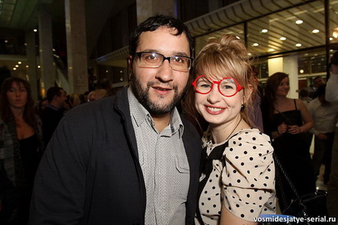 Анна Цуканова на премьере фильма Ёлки 2